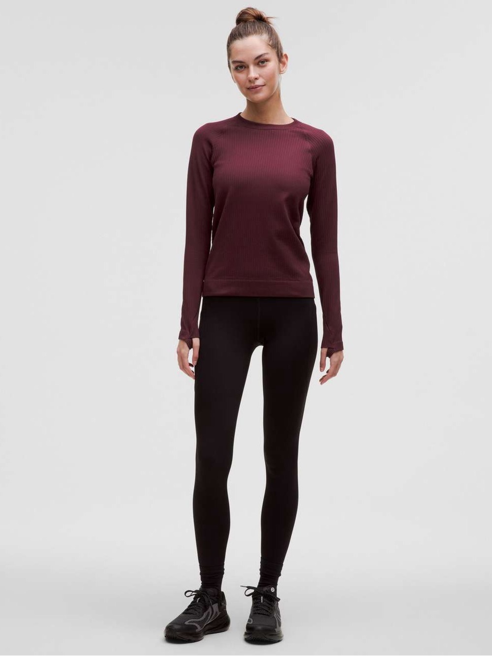 Lululemon Rest Less Pullover Rib Garnet size - Picture 7 of 7